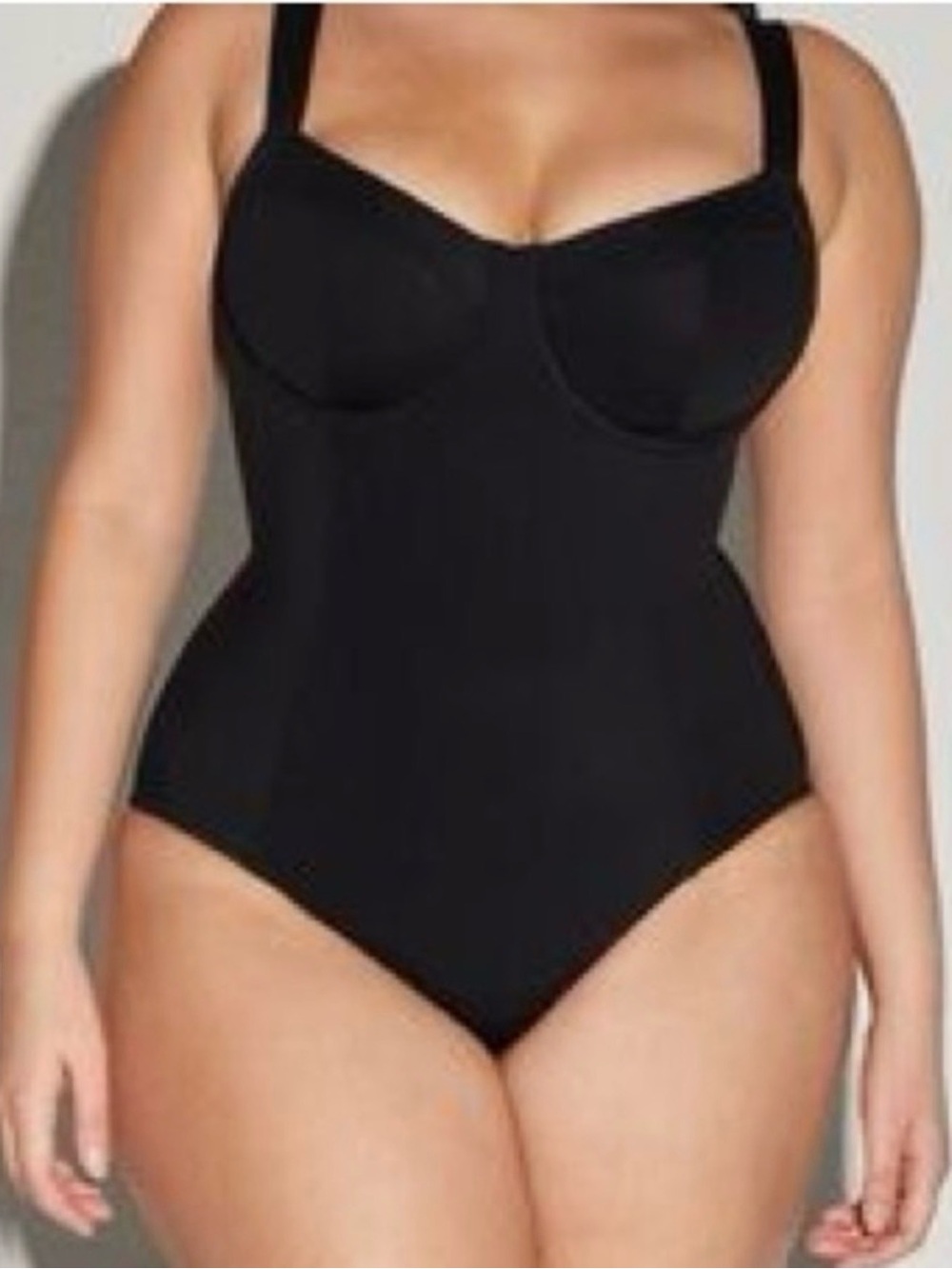TA3 Classic Scoop One-Piece Swimsuit in Rust - Picture 3 of 4
